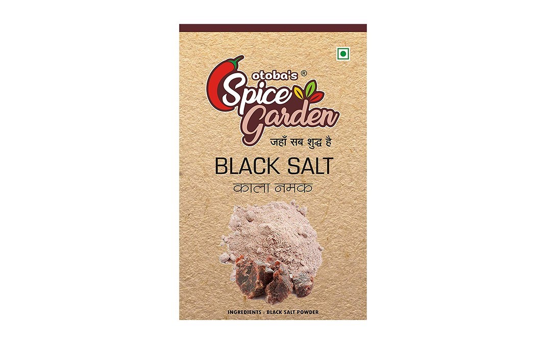 Otoba's Spice Garden Black Salt    Pack  1 kilogram